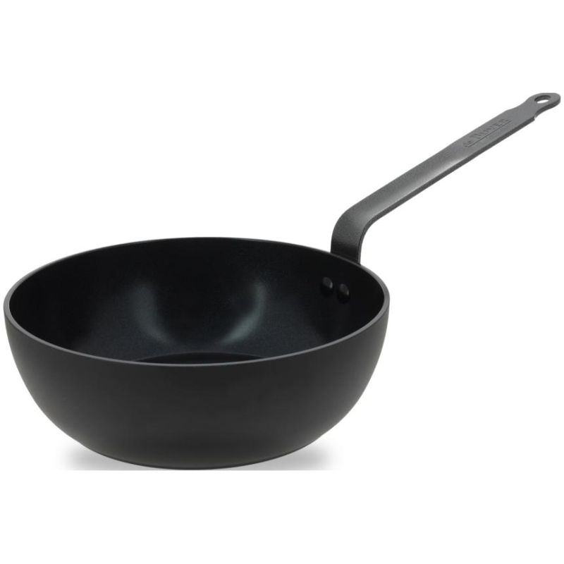 Sauteuse bombée DE BUYER antiadhésive céramique CERANOA Ø24cm