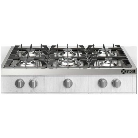 Entablement de cuisson STEEL Enfasi 90 cm gaz inox