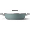 Sauteuse SMEG 28cm avec couvercle DPF2812
