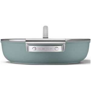 Sauteuse SMEG 28cm avec couvercle DPF2812