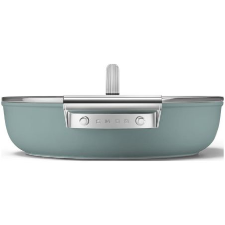 Sauteuse SMEG 28cm avec couvercle DPF2812