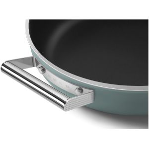 Sauteuse SMEG 28cm avec couvercle DPF2812