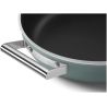 Sauteuse SMEG 28cm avec couvercle DPF2812