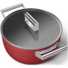 Faitout SMEG 24cm avec couvercle CKFC2411