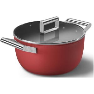 Faitout SMEG 24cm avec couvercle CKFC2411