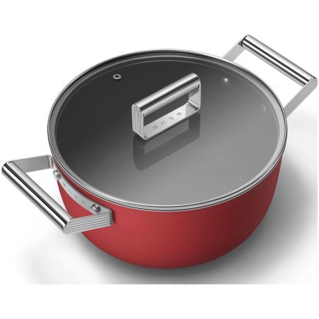 Faitout SMEG 24cm avec couvercle CKFC2411