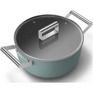 Faitout SMEG 24cm avec couvercle CSF2412