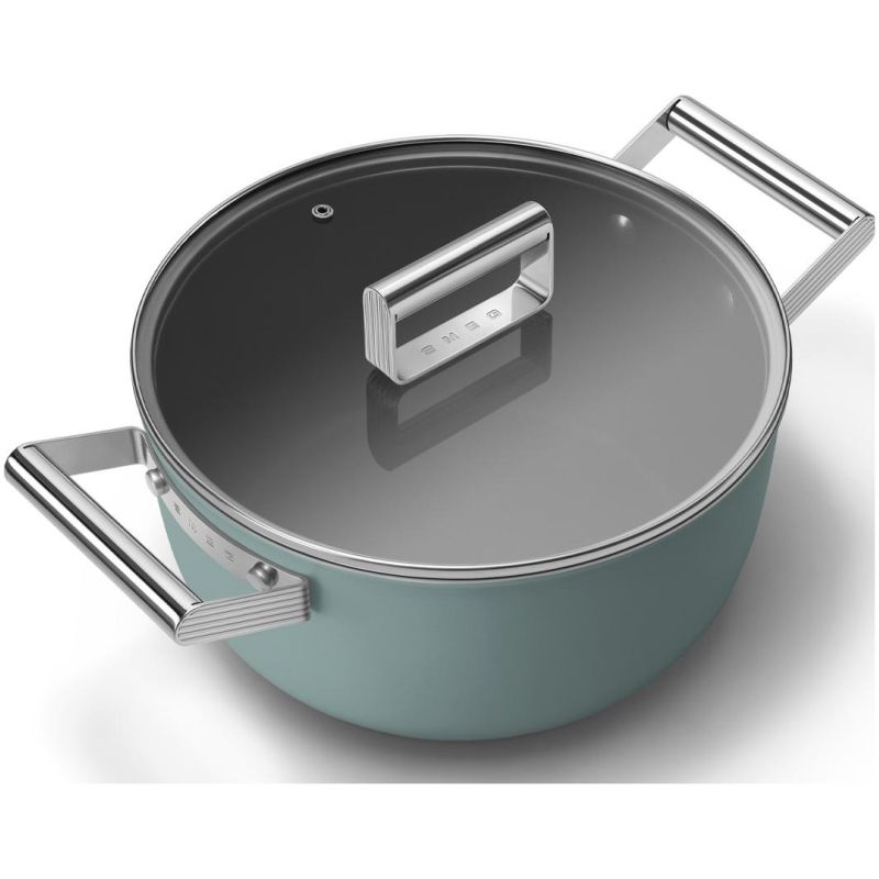 Faitout SMEG 24cm avec couvercle CSF2412