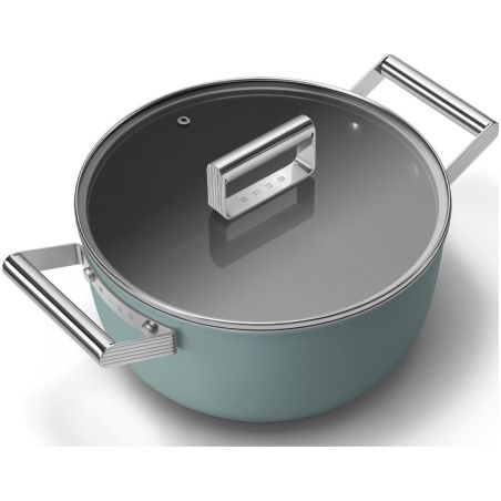 Faitout SMEG 24cm avec couvercle CSF2412