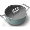 Faitout SMEG 24cm avec couvercle CSF2412