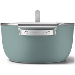 Faitout SMEG 24cm avec couvercle CSF2412