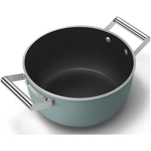 Faitout SMEG 24cm avec couvercle CSF2412