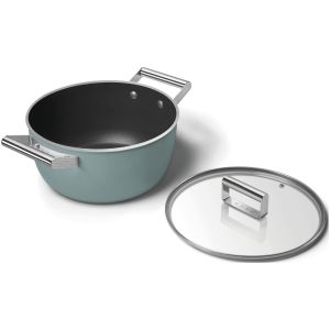 Faitout SMEG 24cm avec couvercle CSF2412