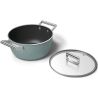 Faitout SMEG 24cm avec couvercle CSF2412