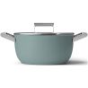 Faitout SMEG 24cm avec couvercle CSF2412