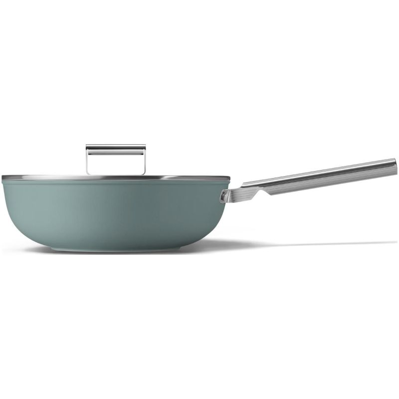 Wok SMEG 30cm avec couvercle WOF3002