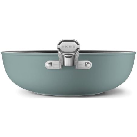 Wok SMEG 30cm avec couvercle WOF3002