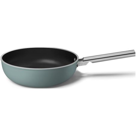 Wok SMEG 30cm avec couvercle WOF3002