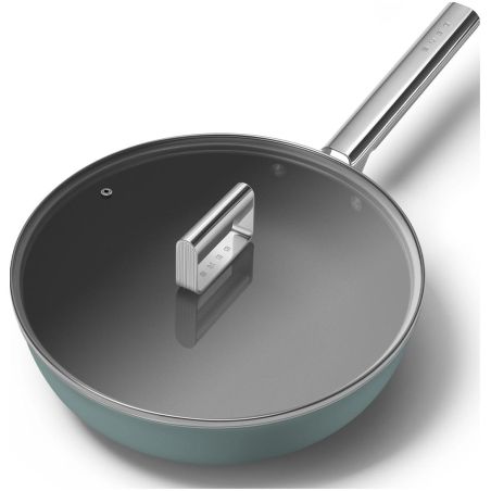 Wok SMEG 30cm avec couvercle WOF3002