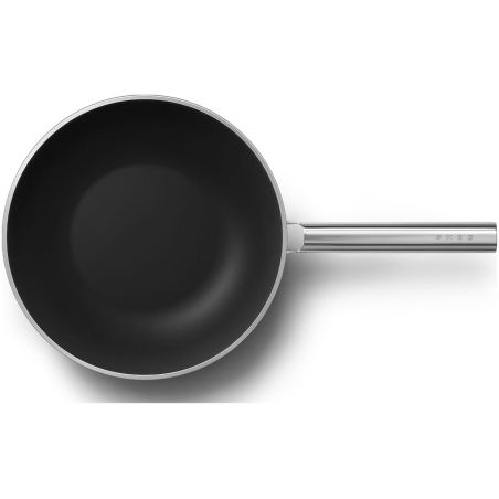 Wok SMEG 30cm avec couvercle WOF3002