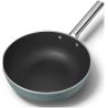 Wok SMEG 30cm avec couvercle WOF3002