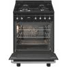 Piano de cuisson SMEG Concerto 60 cm mixte noir GP61BL9