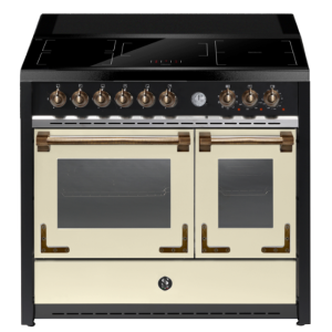 Piano de cuisson Steel OXFORD 100 cm 2 fours induction