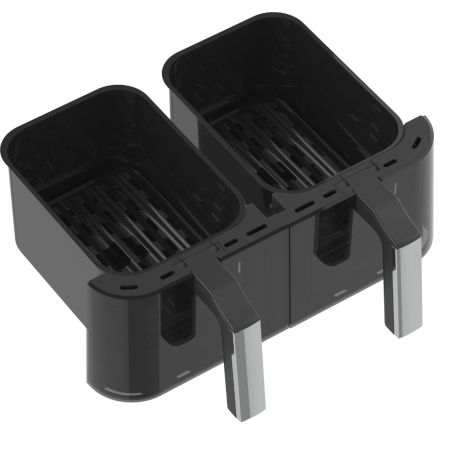 Airfryer Lofra friteuse à air chaud 2 tiroirs horizontaux IAANM82T8/1