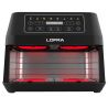 Airfryer Lofra friteuse à air chaud 2 tiroirs horizontaux IAANM82T8/1