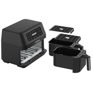 Airfryer Lofra friteuse à air chaud 2 tiroirs horizontaux IAANM82T8/1