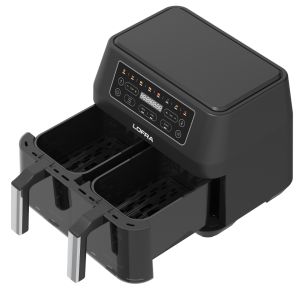 Airfryer Lofra friteuse à air chaud 2 tiroirs horizontaux IAANM82T8/1