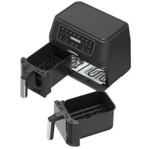 Airfryer Lofra friteuse à air chaud 2 tiroirs horizontaux IAANM82T8/1