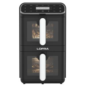 Airfryer Lofra friteuse à air chaud 2 tiroirs verticaux IAANM112T9/1