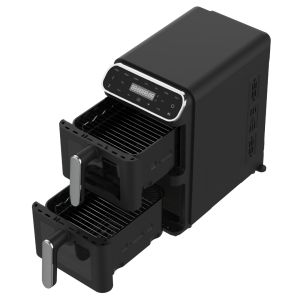 Airfryer Lofra friteuse à air chaud 2 tiroirs verticaux IAANM112T9/1