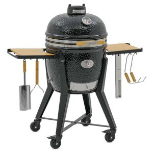 Barbecue Kamado Monolith TWO.55 Noir avec chariot 44 cm