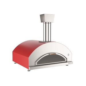 Four pizza OVENHEAT gaz LUX 5 - Rouge + Pelle à pizzas