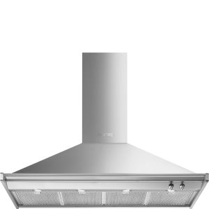 Hotte décorative murale SMEG KD120HXE 120cm Inox 