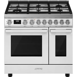 Piano de cuisson mixte SMEG Portofino 90 cm