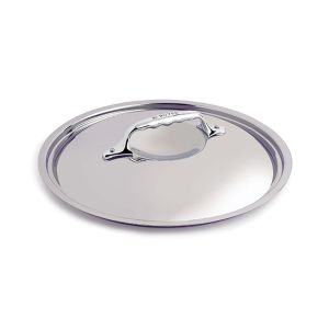 Couvercle Ø24 en inox pontet fonte inox DE BUYER 3709.24N