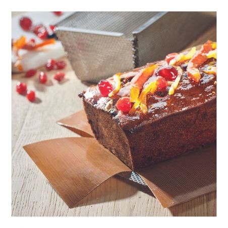 Moule à cake Ø26 en inox perforé DE BUYER 3215.26